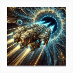 Spaceship 21 Canvas Print