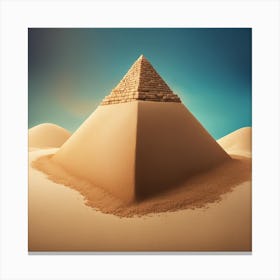 Pyramid Stock Videos & Royalty-Free Footage 1 Canvas Print