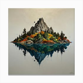 'The Island' Canvas Print