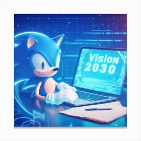 Vision 2030 5 Canvas Print