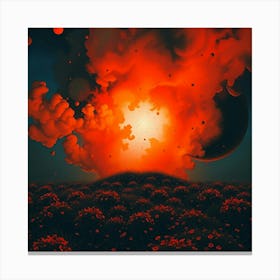 Explosion In The Sky Canvas Print