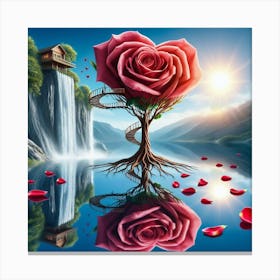 Rose #3 by Cam Views Canvas Print