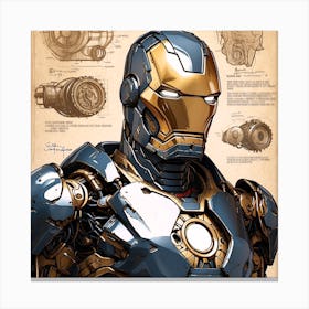 Iron Man Canvas Print