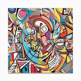 Abstract Painting 13 Canvas Print