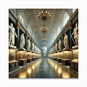 The Hall Of Champions Canvas Print