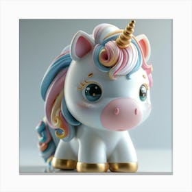 Unicorn Figurine 94 Canvas Print