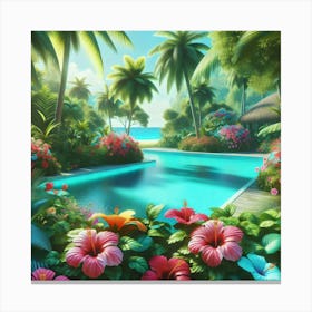 Tropical Paradise Canvas Print