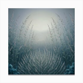 Whispers Of Tranquility Delicate Flora Canvas Print