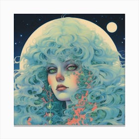 Dream Of The Moon Canvas Print