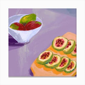 Figs X Canvas Print