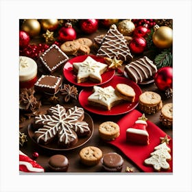 Christmas Cookies 2 Canvas Print