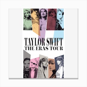 Taylor Swift The Eras Tour Canvas Print