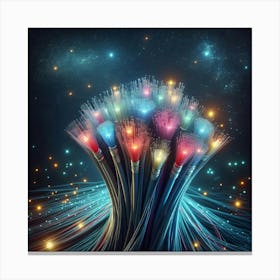 Telecommunications Network Canvas Print