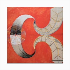 Hilma af Klint - The Swan, No. 09, Group IX-SUW Canvas Print