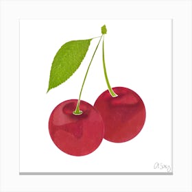 Cherries Canvas Print