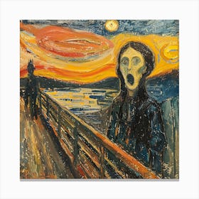 Scream 2 Canvas Print