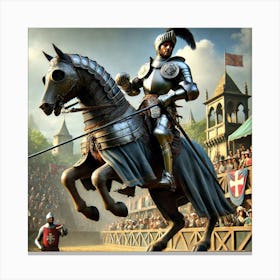 Joust Canvas Print