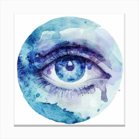 Blue Eye 3 Canvas Print