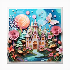Fairytale Castle Canvas Print