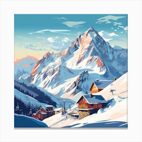 Winter Landscape 2 Canvas Print