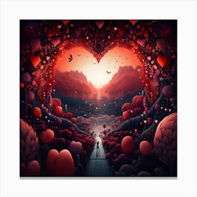 Surreal Love Garden By Csaba Fikker 8 Canvas Print