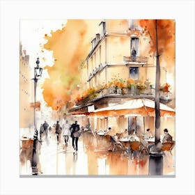 Paris Street Art 1 Canvas Print