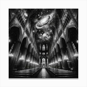 Cathedral Of The Stars 3 Canvas Print