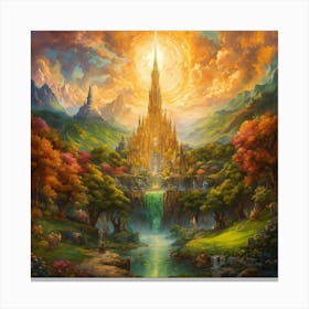 Lord Of The Rings Canvas Print