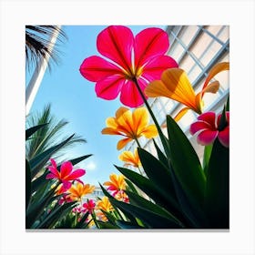 Colorful Flowers In The Garden 2 Canvas Print