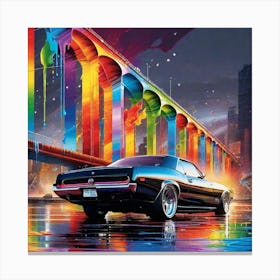 Car Painting 25 Canvas Print