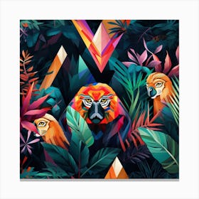Jungle Art Canvas Print