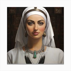 Egyptian Woman Canvas Print