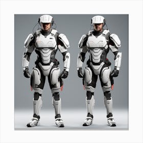 Futuristic Man 147 Canvas Print