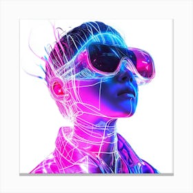 Vr Glasses Canvas Print