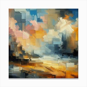 Abstract Painting 3 Canvas Print