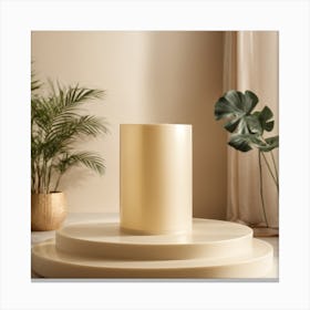 Candle On A Pedestal Toile