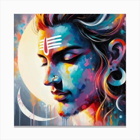 Lord Shiva 3 Canvas Print