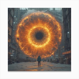 Eye Of The City Canvas Print