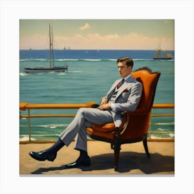 A Young British Gentleman (1) Canvas Print