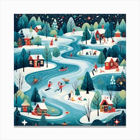 Winter Wonderland 3 Canvas Print