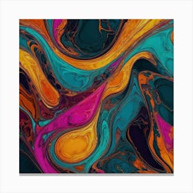 Abstract Painting 1153 Canvas Print