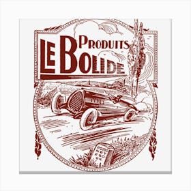 Le Bolide Canvas Print