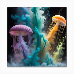 Jellyfish 1 Canvas Print