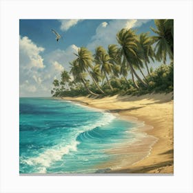 A Stunning Cinematic Illustration Of A Pristine Sk Invhkhwirb Wkoiz2a 8tq S7teyi71sy2llwadrtvycq Canvas Print