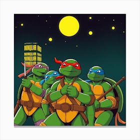 Teenage Mutant Ninja Turtles 1 Canvas Print