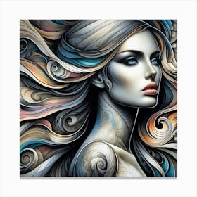 The femme fatale 1 Canvas Print