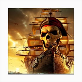 Pirate Ship Canvas Print