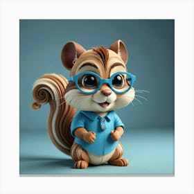 Chipmunk 17 Canvas Print