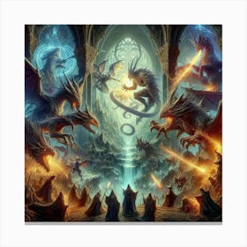 Dungeons And Dragons 2 Canvas Print