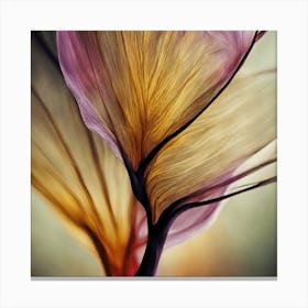 Abstract Flower Canvas Print
